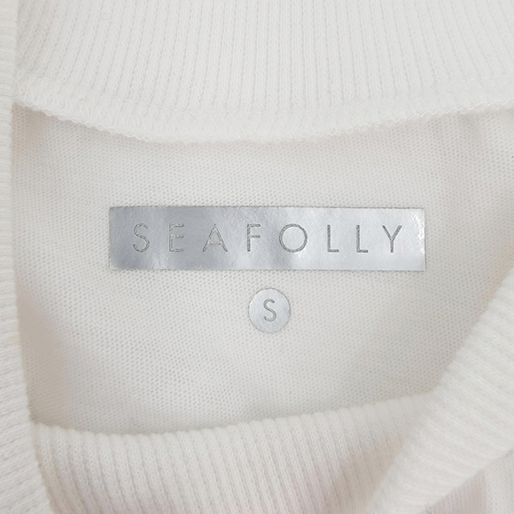 Seafolly White Modern Love Muscle Tank Size Small - Picture 5 of 5